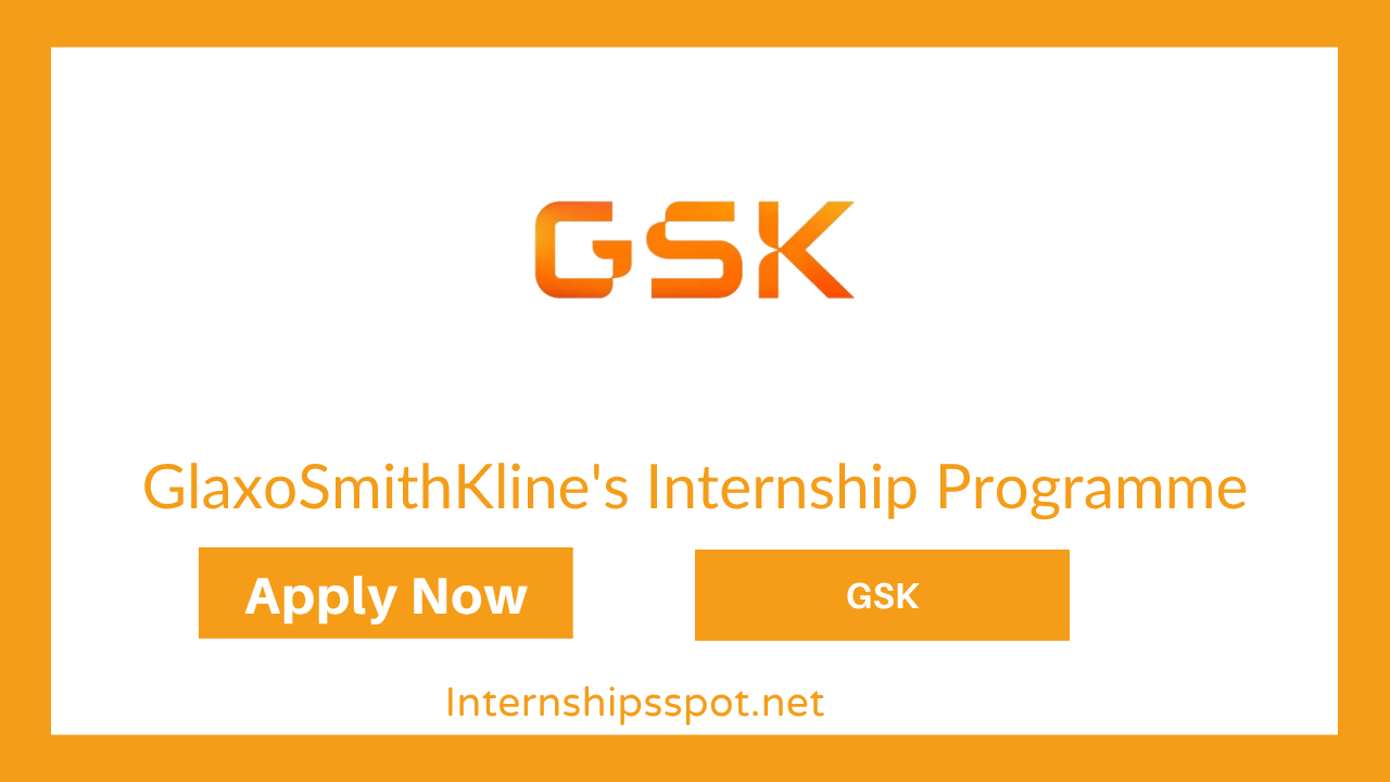 GSK Internship Programme